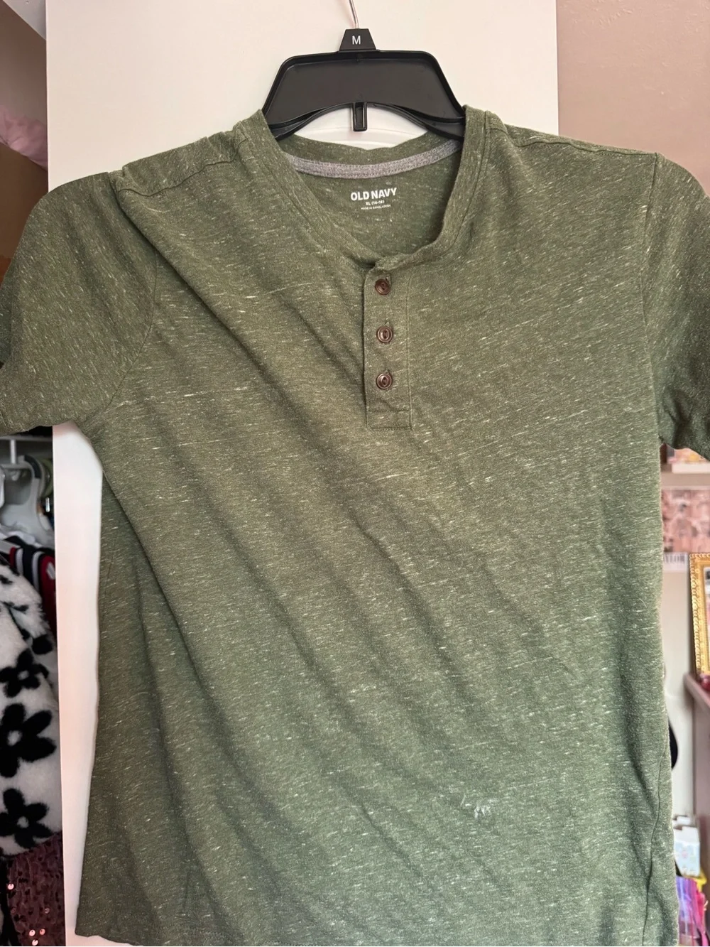 Old Navy Boys Short-Sleeve Henley Trio